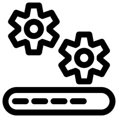 Software Update Outline Icon