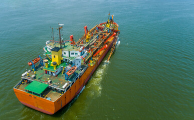 Offshore TSHD Dredger Vessel Operating