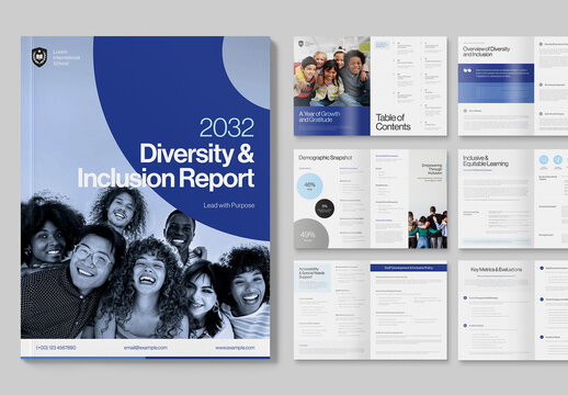 Report Brochure Template