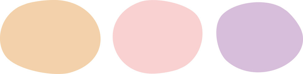 bubble pastel decoration