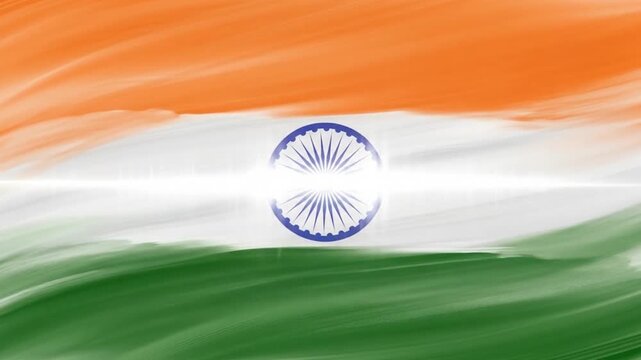 Republic Day India artistic Tiranga is a vibrant national flag composition suitable for web graphics, social media, posters, and presentations.