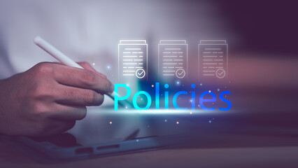 Concepts of practices and policies, company articles of association Terms and Conditions, regulations and legal advice, corporate policy ,Online document verification ,Evaluate quality and efficiency