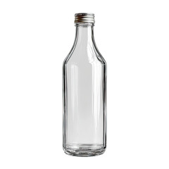 Clear glass bottle with metal cap (4)