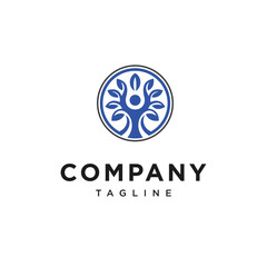 Life Tree Logo Icon Vector