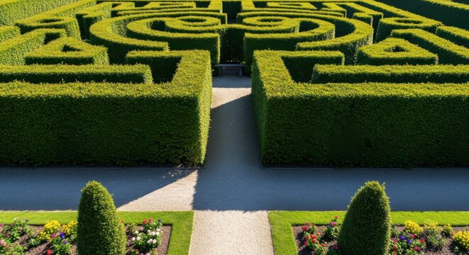 Maze Hedge Images – Browse 15,794 Stock Photos, Vectors, and