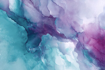 Abstract Flow of Soft Colors