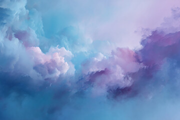 Abstract Flow of Soft Colors