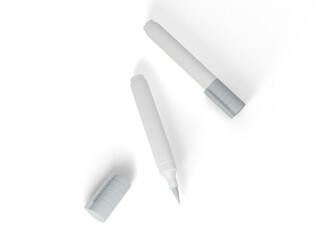 Brush Pen Mockup for Product Branding