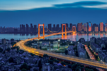 hong kong skyline at night