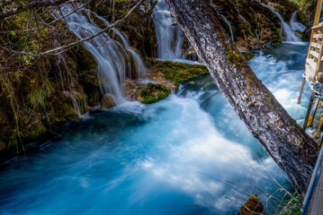 waterfall in the Banff national park