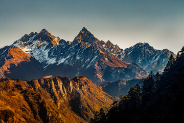 sunset in the Great Canyon
