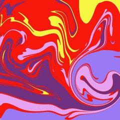 Fluid abstract background 