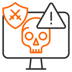 Cyber Attack Icon