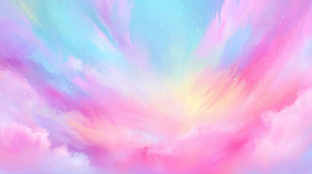 Pastel Dreamy Sky Background