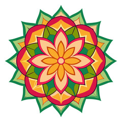 lotus flower vector illustration