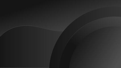 Elegant Dark Gradient Background for Design and Presentation