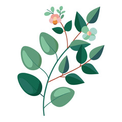 branch of a tree with leaves