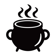 魔女の壺のシルエット