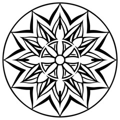 Ethnic Circle Ornaments