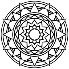 Ethnic Circle Ornaments