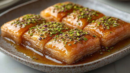 Delicious Baklava Recipe: Crispy Phyllo, Sweet Syrup, & Pistachios