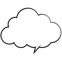 Dreamy Angelcore Cloud Vector