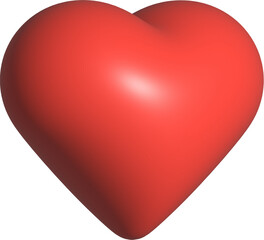 3D shape of a heart