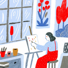 Artist at Work: Creative Studio