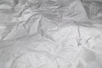 crumpled white paper texture