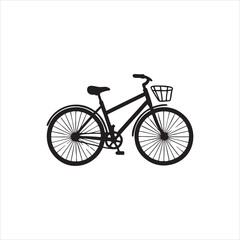 Bicycle Silhouette Clip Art