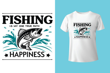 Fishing T-shirt Design. Father and son fishing partners for life. Vector graphic, typographic t-shirt vector illustration, Poster, Trendy T-shirt, and poster. 