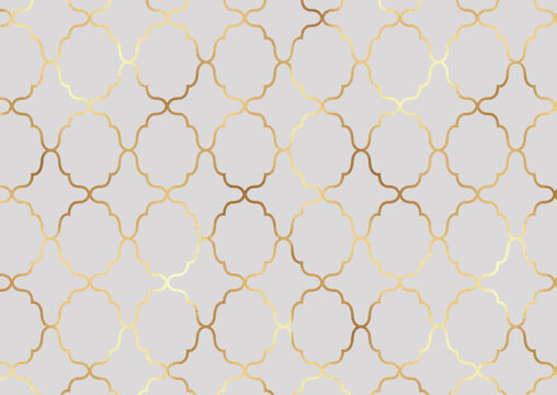 decorative arabic themed pattern background with gold foil texture 0703