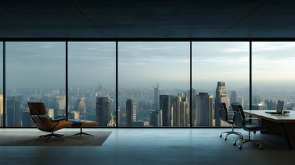 Fototapeta premium Corporate Sky Scrapper Office