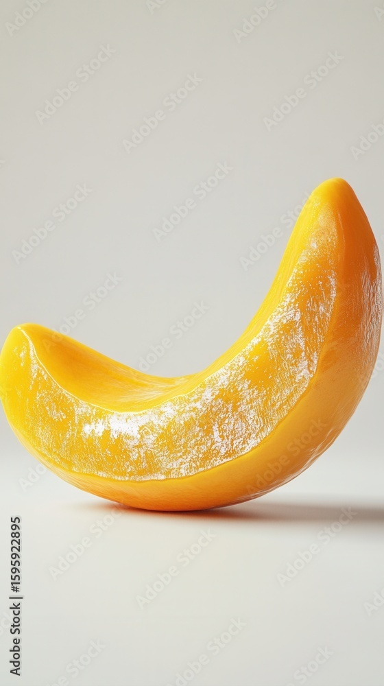 Poster abstract yellow curved form yellow curved abstract form shape render graphic element gold bright arc