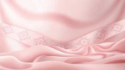 Pink and white floral pattern with a vintage lace texture perfect for wedding backgrounds or seamless textile designs