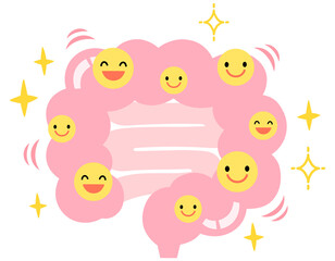 イキイキとした元気な腸　腸内環境