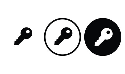 icon password black outline for web site design 
and mobile dark mode apps 
Vector illustration on a white background