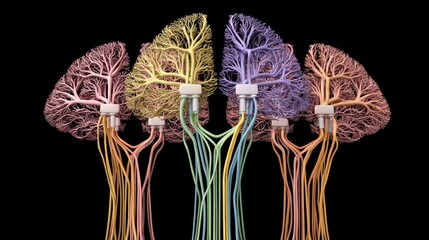 Brain-to-Brain Neural Interface Over AR Trunks