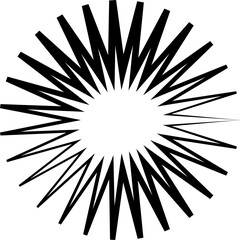 Obraz premium Star icon set. Geometric shape