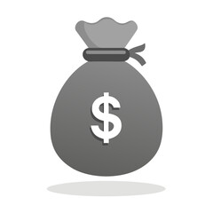 Money Bag Icon Vector