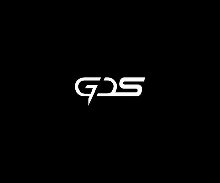 gds letter simple clean modern logo