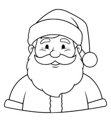 Santa Claus Drawing Sketches