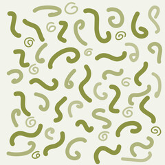 green seamless pattern