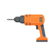 Power Drill in Action: A vibrant image showcasing a modern power drill, a symbol of industriousness and the pursuit of efficient solutions.