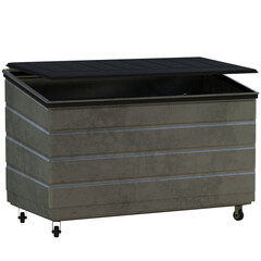 Dumpster for trash city