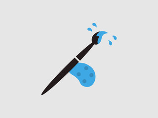 a vibrant illustration related to art and painting