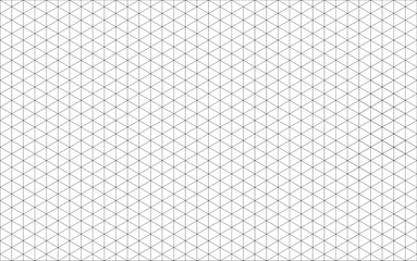 Isometric grid line pattern background