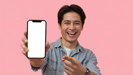 Smiling young business people holding mobile phones and tablets - Powered by Adobe