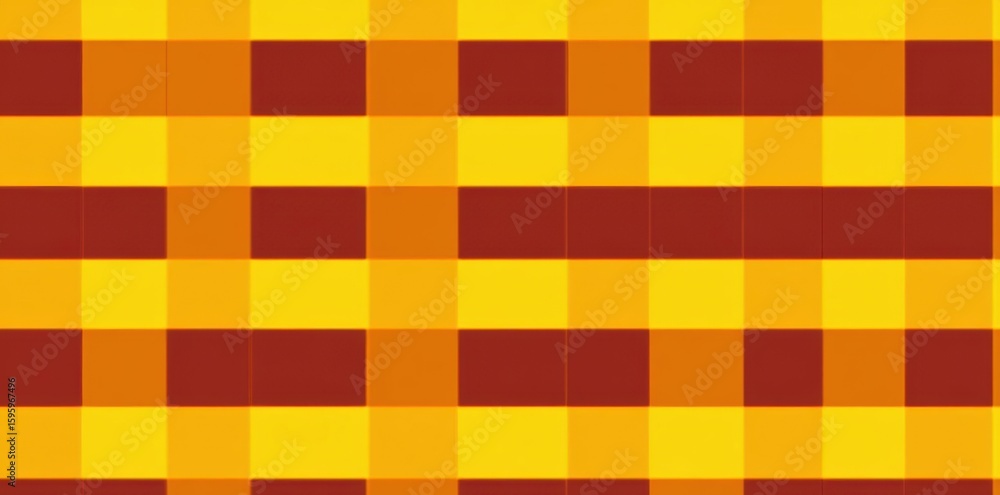 Poster explore golden squares form abstract seamless pattern and texture