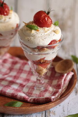 tiramisu à la tomate